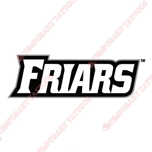 Providence Friars Customize Temporary Tattoos Stickers NO.5941